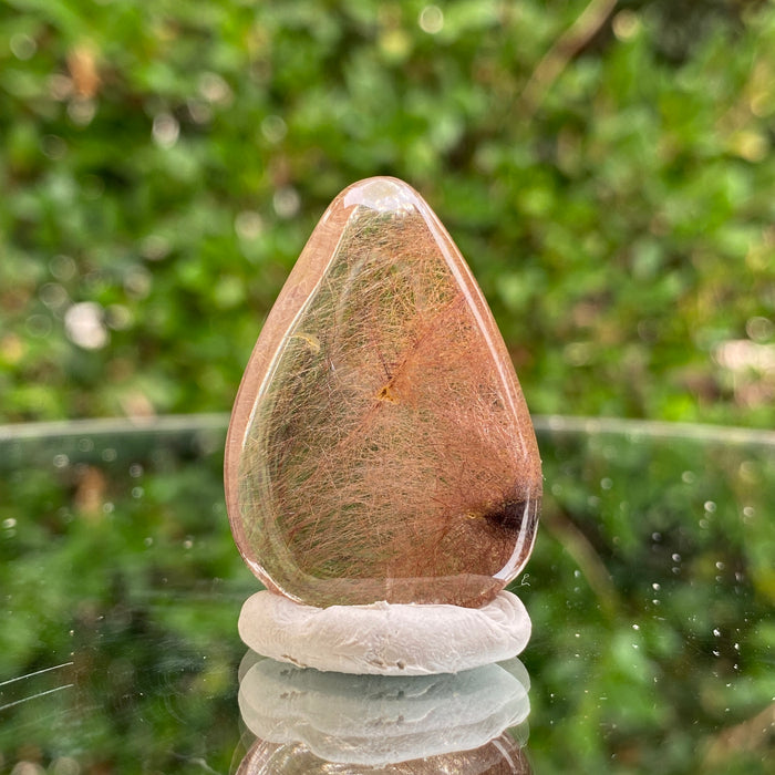 14.33g 3.9x2.7x1cm Clear Rutilated Quartz from China