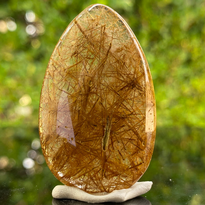 19.8g 4.8x3x1.1cm Brown Rutilated Quartz from China