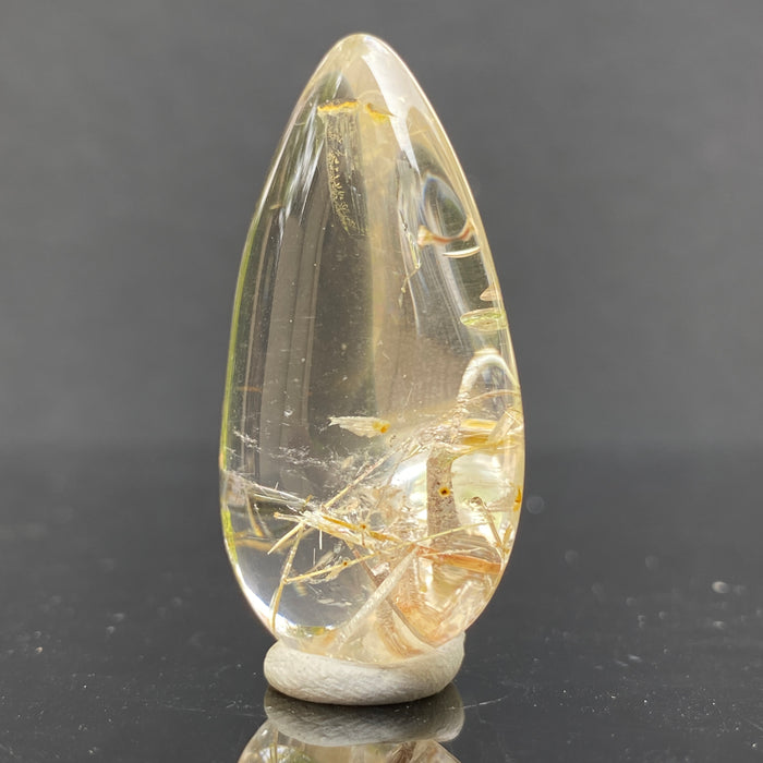 20.9g 4.2x2.5x1.6cm Clear Rutilated Quartz from China