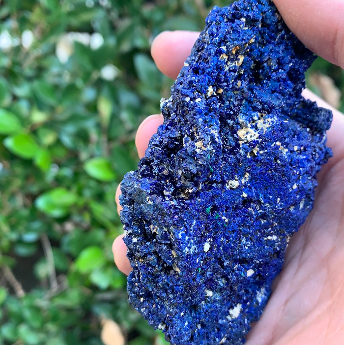 320g 11x7x5cm Rare Azurite from Laos