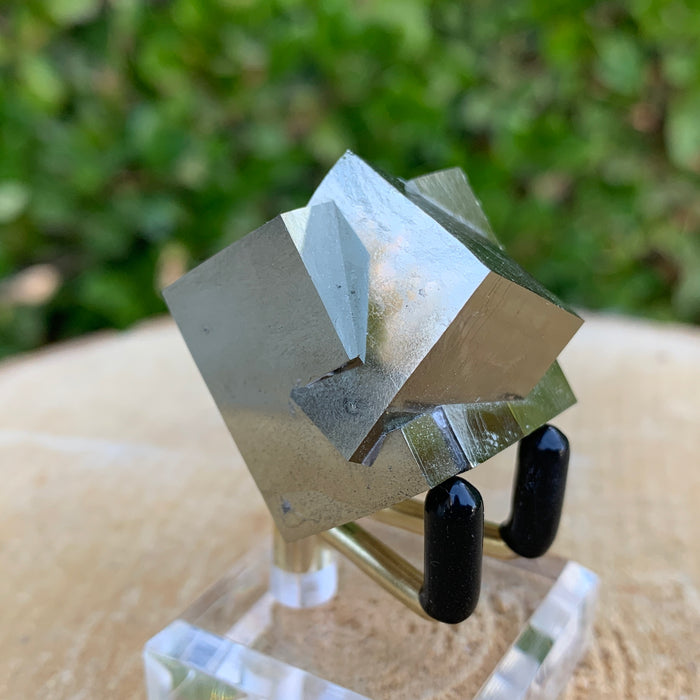 59.3g 3x3x2cm Intergrown Gold Spanish Pyrite from Spain