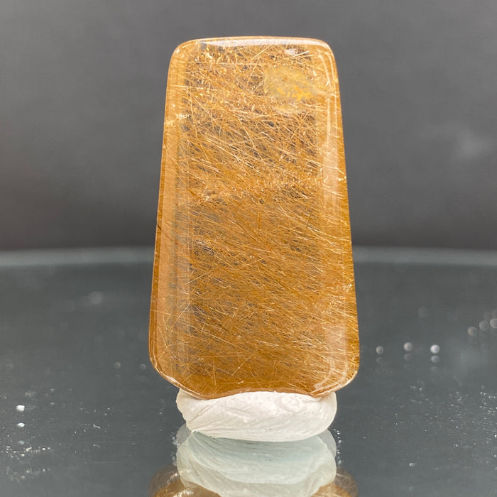 8g 3.1x1.8x1cm Clear Rutilated Quartz from China