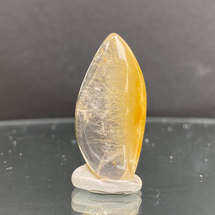 9g 3.6x2.2x1cm Clear Rutilated Quartz from China