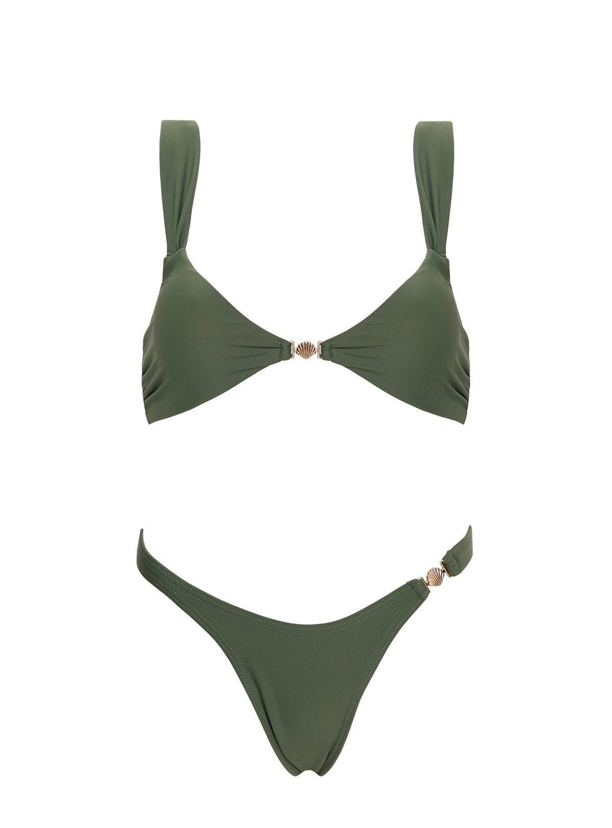 Koana Hardware Bikini Top Green