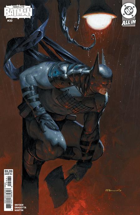 ABSOLUTE BATMAN #20 CVR C FABRIZIO DE TOMMASO CARD STOCK VAR