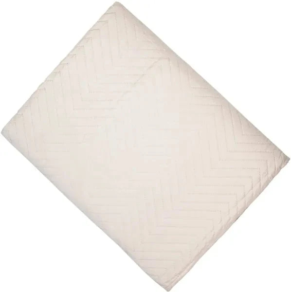 Malini Amelle Large Ivory Throw. SALE PRICE-Renaissance Design Studio