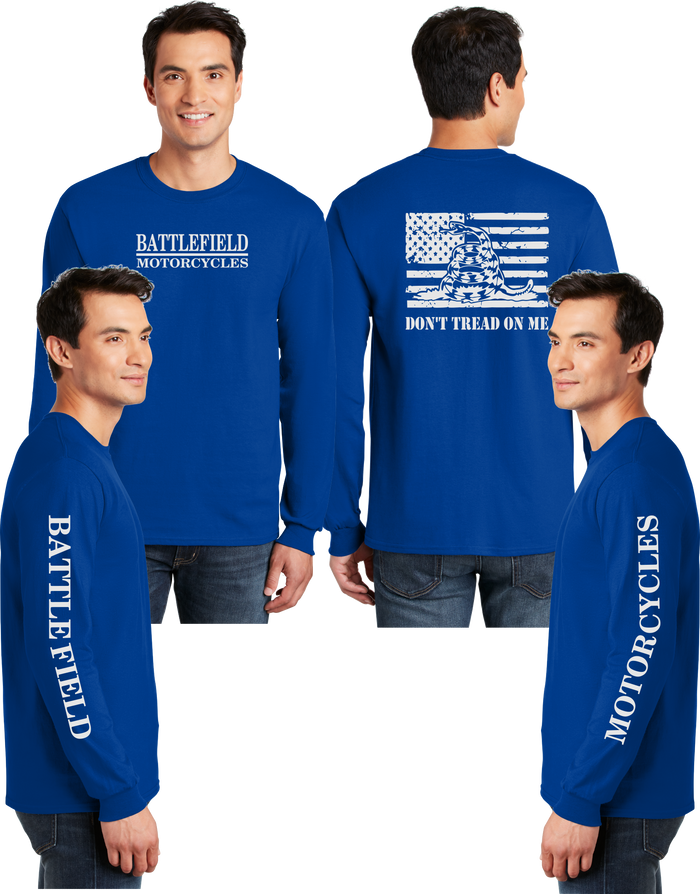 Battlefield Gadsen Flag - Reflective Long Sleeve - Dry Blend