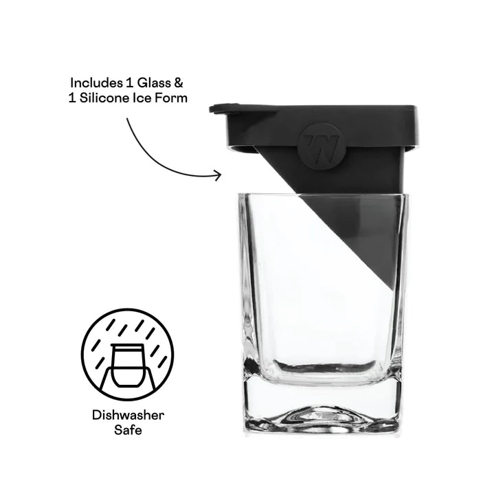 Corkcicle Ice Wedge Whiskey Glass