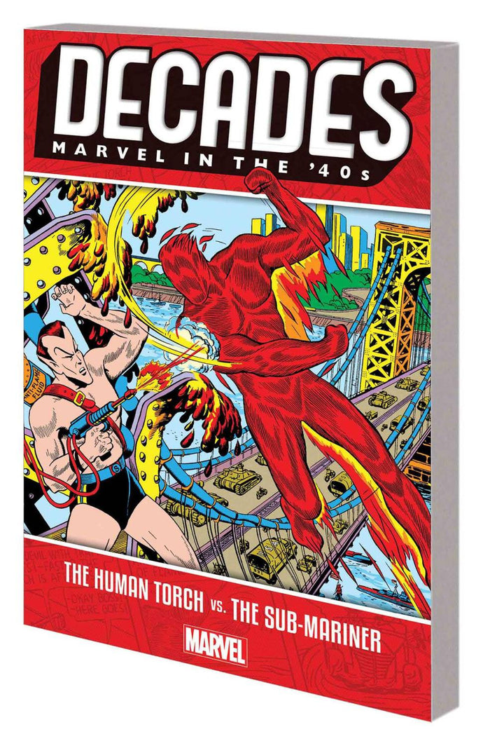 Decades Marvel In 40s TP Human Torch Vs Sub-Mariner