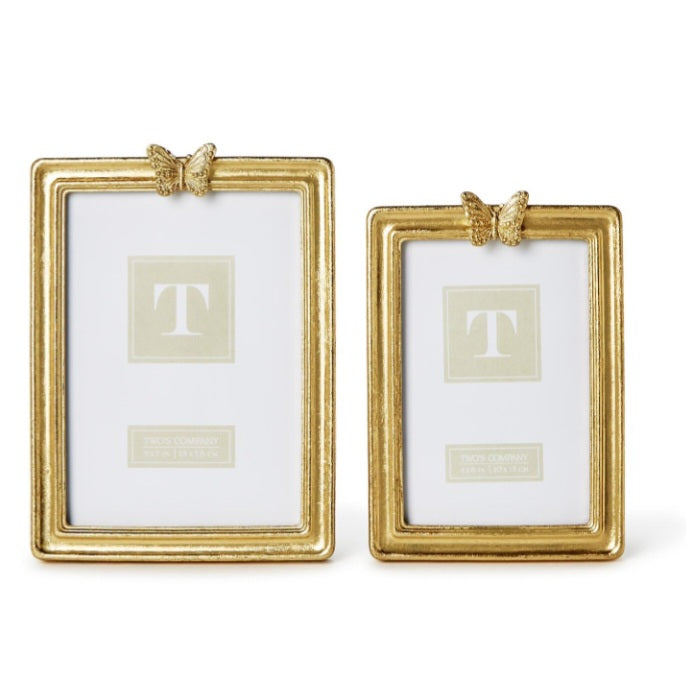 Golden Butterfly Frame