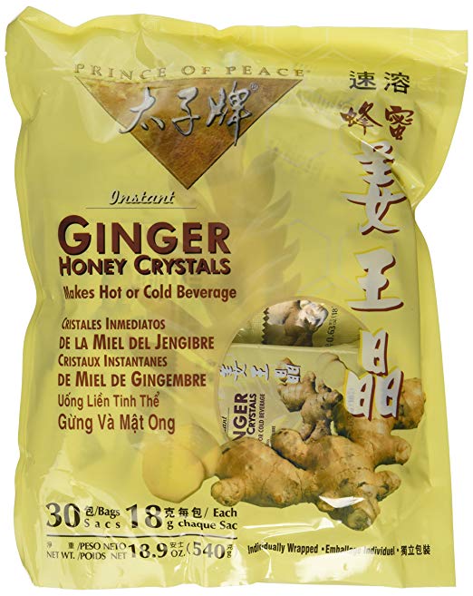 Instant Ginger Honey Crystal-300Bages-18g Sachets-3Pack-B