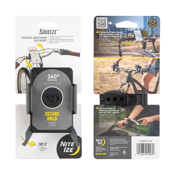 Nite Ize Squeeze Rotating Smartphone Mount