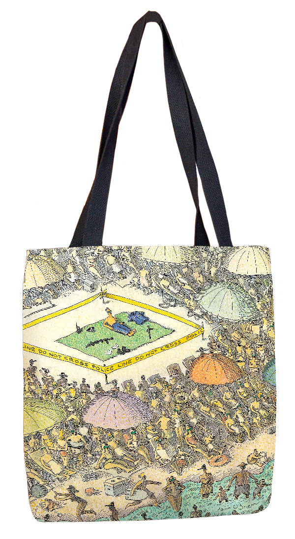Police Line Do Not Cross Tote Bag