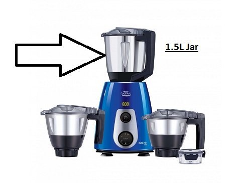 ULTRA DuraMix Mixer Model 1.5 Liter Large Jar