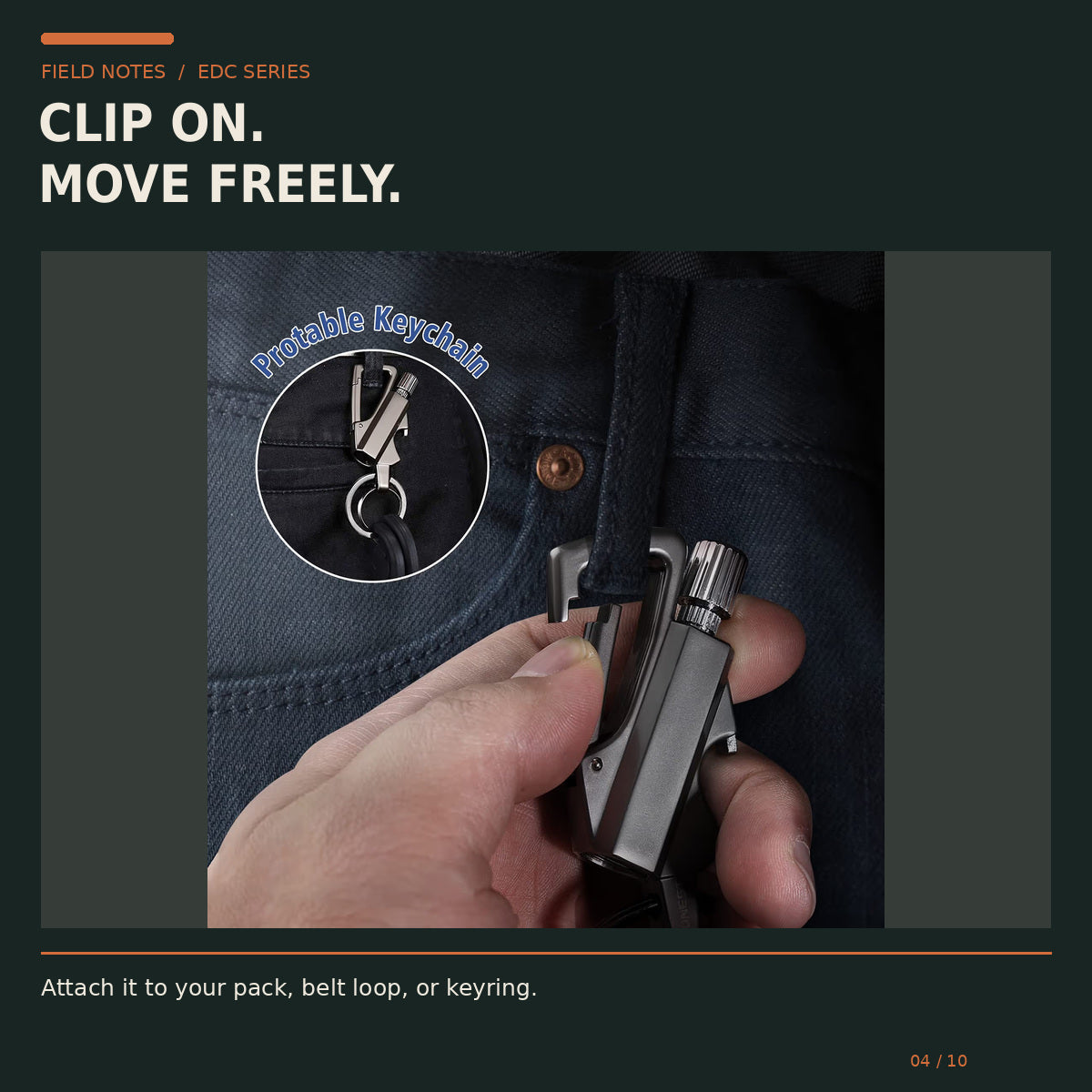 🔥 Limited-Time Offer | 3-in-1 Survival Keychain – Refillable Fire Starter, Bottle Opener & Carabiner Clip for Camping & Everyday Carry