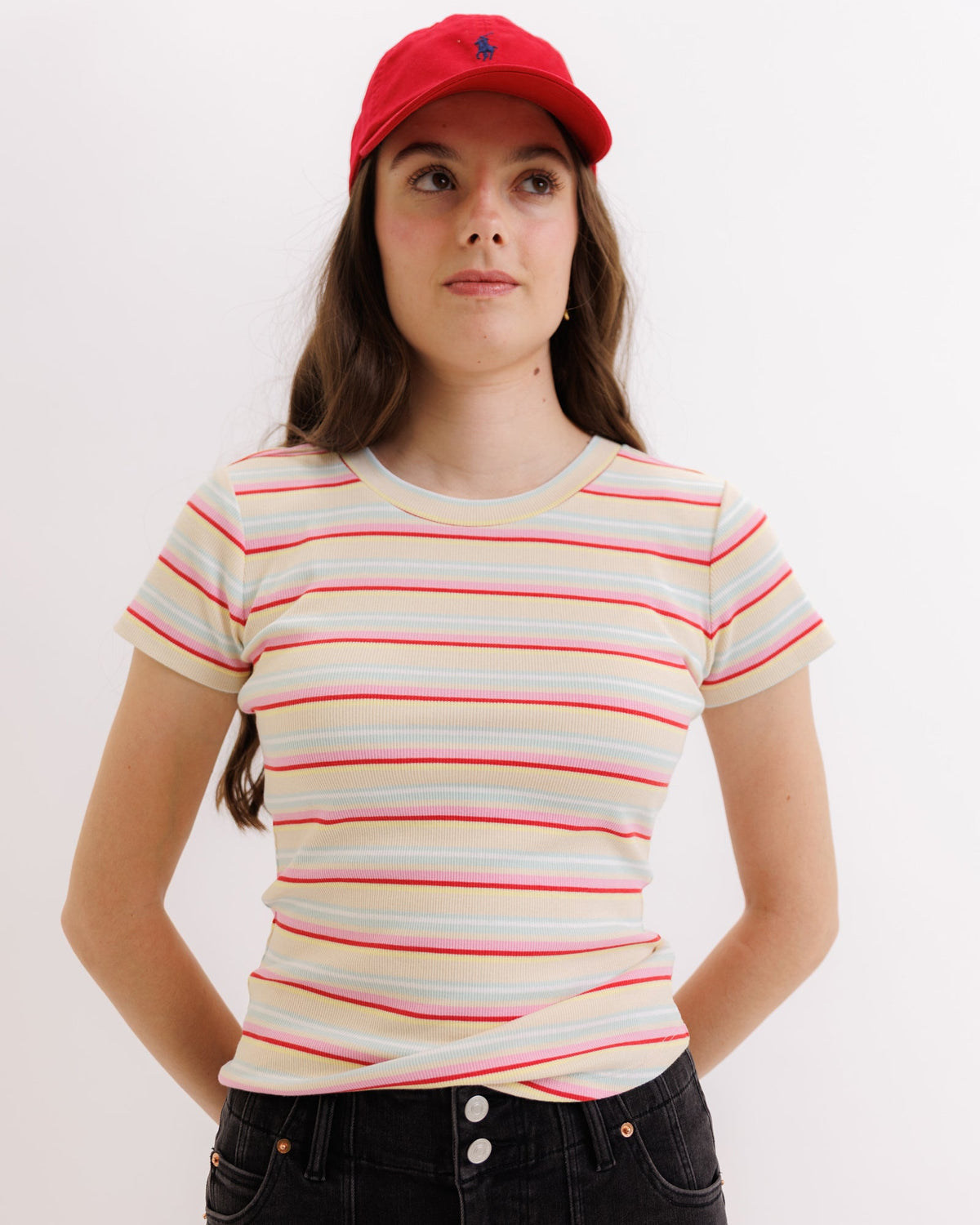The Right Stripe Top