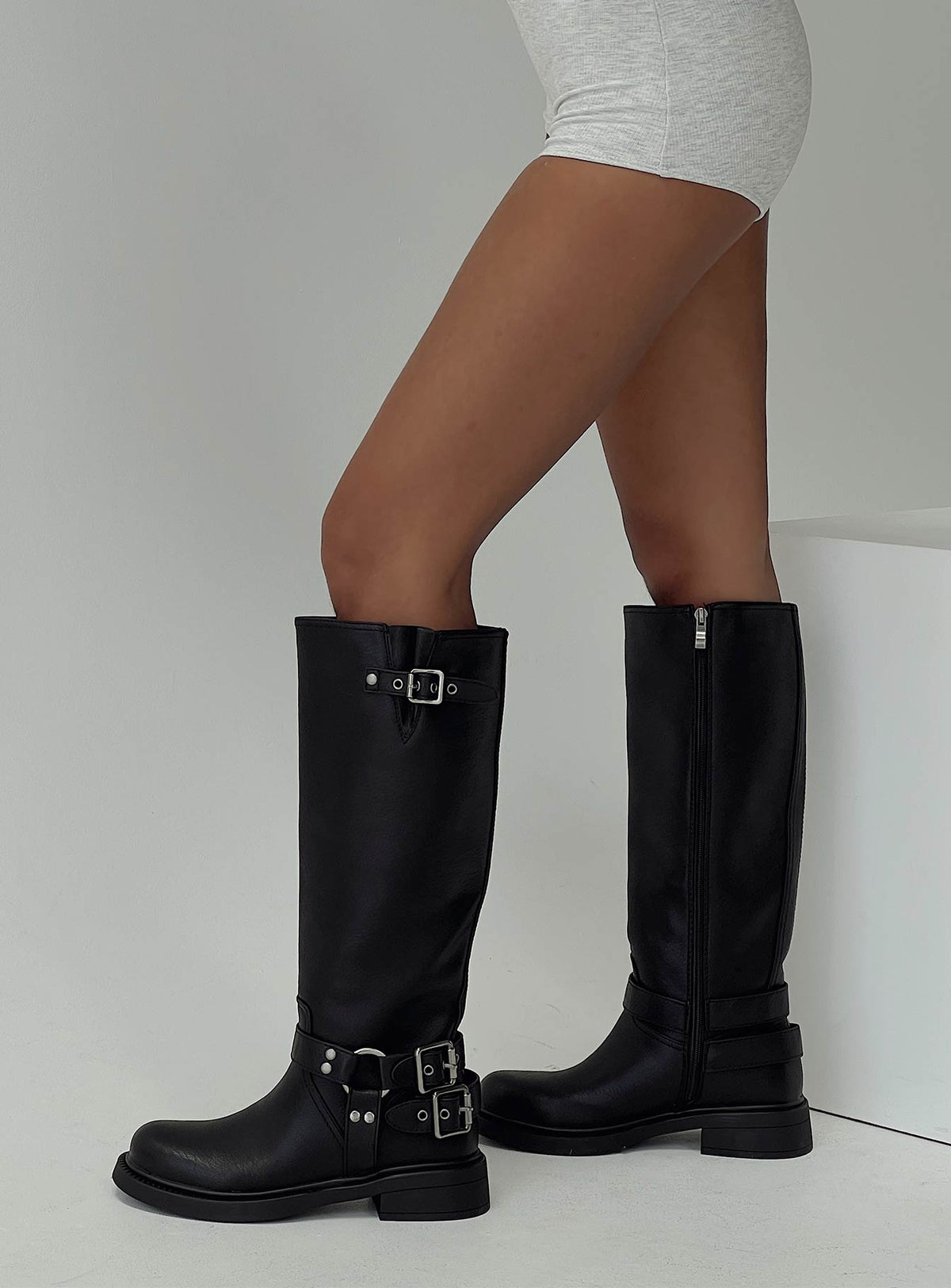 Billini Kaylen Riding Boots Black