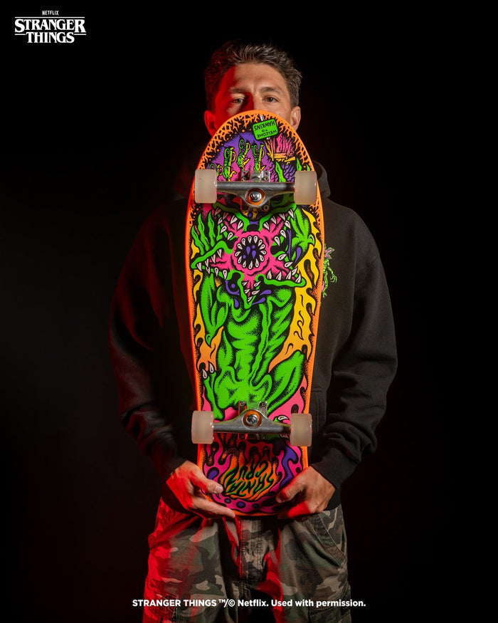 10.3in Stranger Things Salba Demogorgon Santa Cruz Skateboard Deck