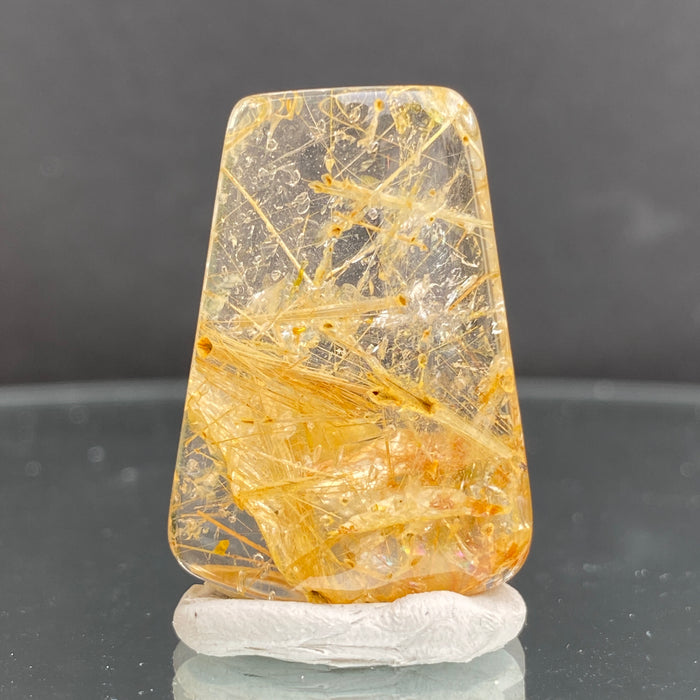 11.7g 3.3x2.3x1cm Clear Rutilated Quartz from China