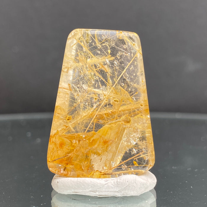 11.7g 3.3x2.3x1cm Clear Rutilated Quartz from China