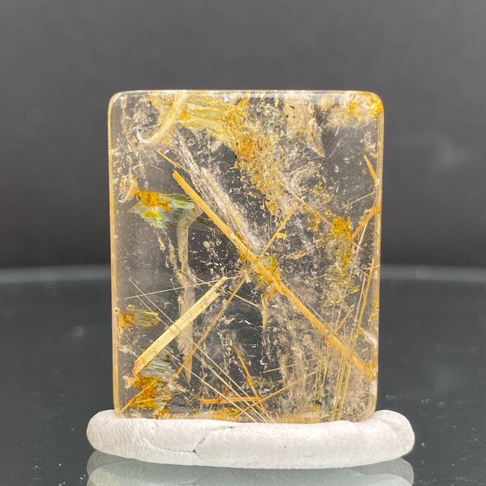 12.2g 3x2.4x0.9cm Clear Rutilated Quartz from China