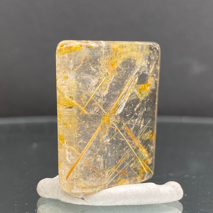 12.2g 3x2.4x0.9cm Clear Rutilated Quartz from China