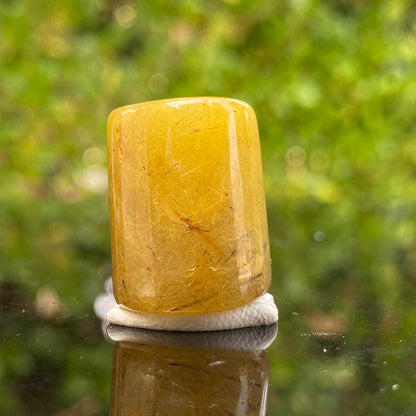 12.9g 2.3x1.8x1.8cm Clear Rutilated Quartz from China