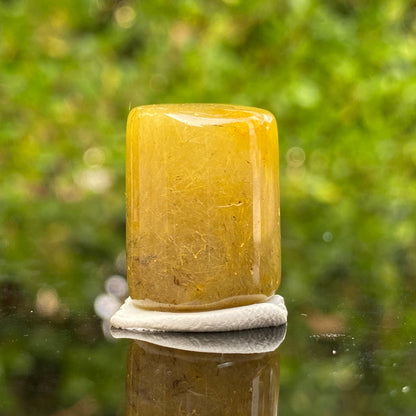 12.9g 2.3x1.8x1.8cm Clear Rutilated Quartz from China