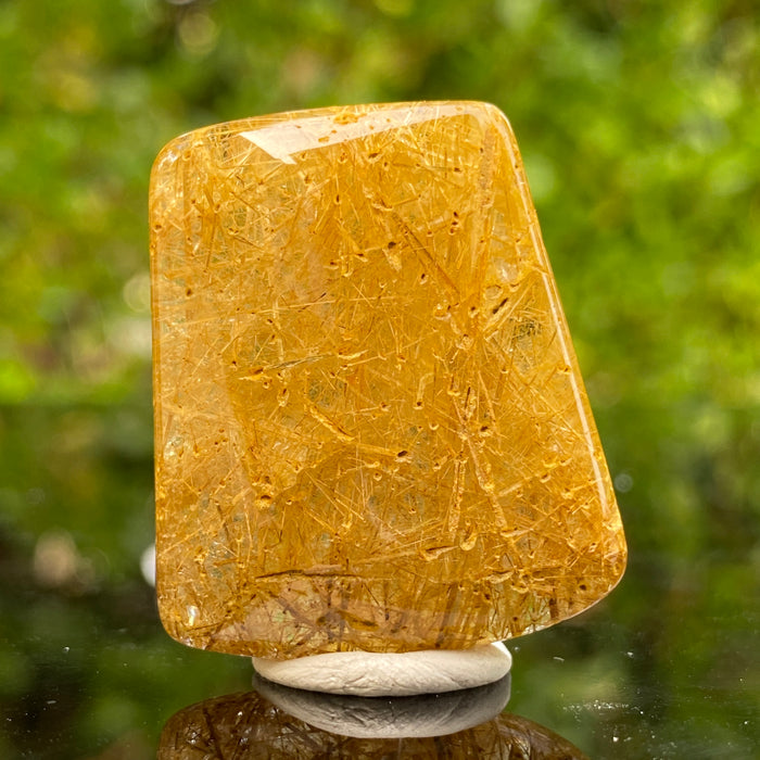 13.6g 3.3x2.8x0.9cm Yellow Rutilated Quartz from China