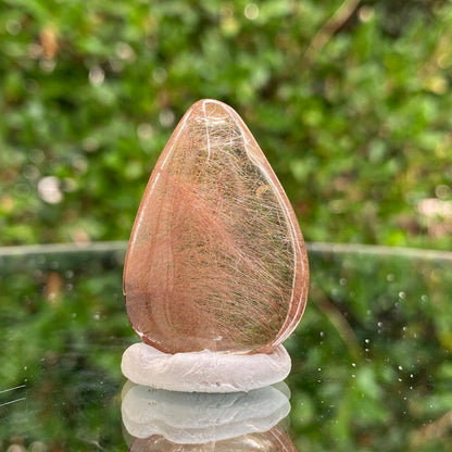 14.33g 3.9x2.7x1cm Clear Rutilated Quartz from China