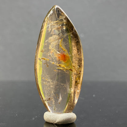 15.5g 4.9x2.2x1.2cm Clear Rutilated Quartz from China