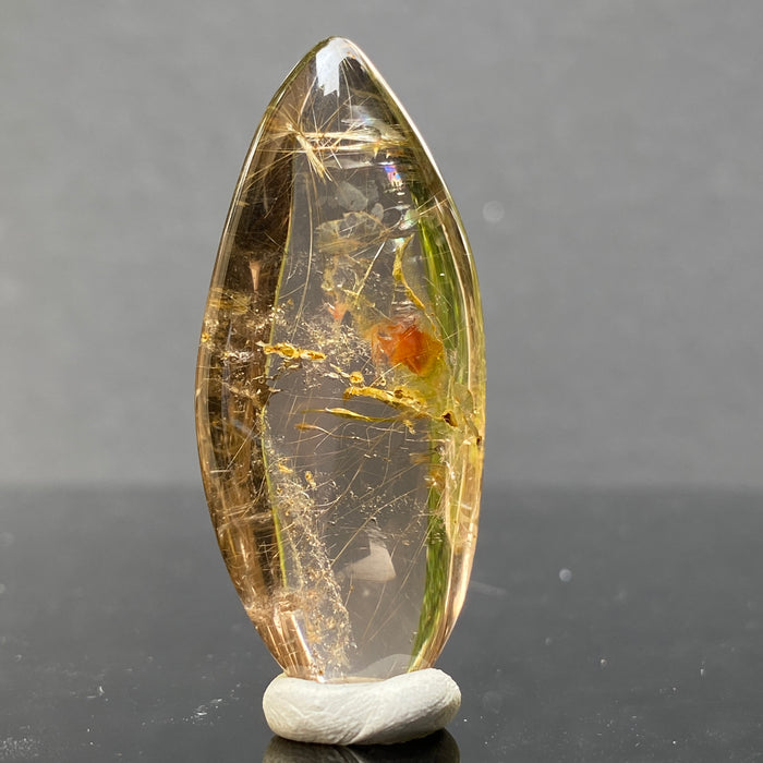 15.5g 4.9x2.2x1.2cm Clear Rutilated Quartz from China