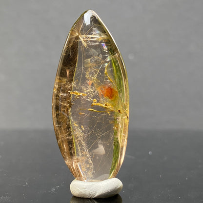 15.5g 4.9x2.2x1.2cm Clear Rutilated Quartz from China
