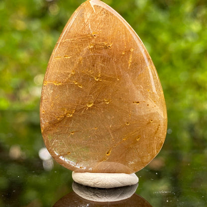 17.3g 4x2.8x1.1cm Clear Rutilated Quartz from China