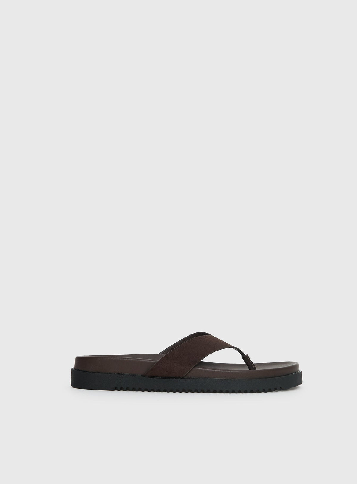 Billini Aila Sandals Dark Cacao Faux Suede