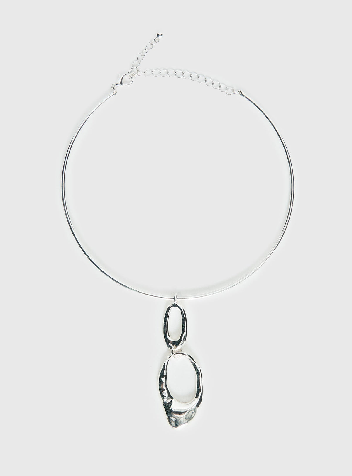 Myler Pendant Necklace Silver