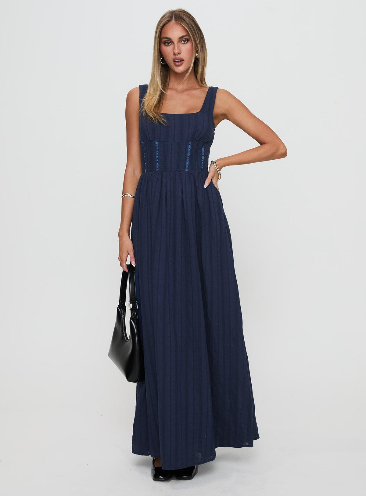 Lorinda Maxi Dress Navy