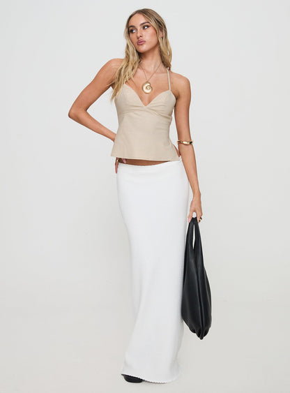 Candid Top Beige