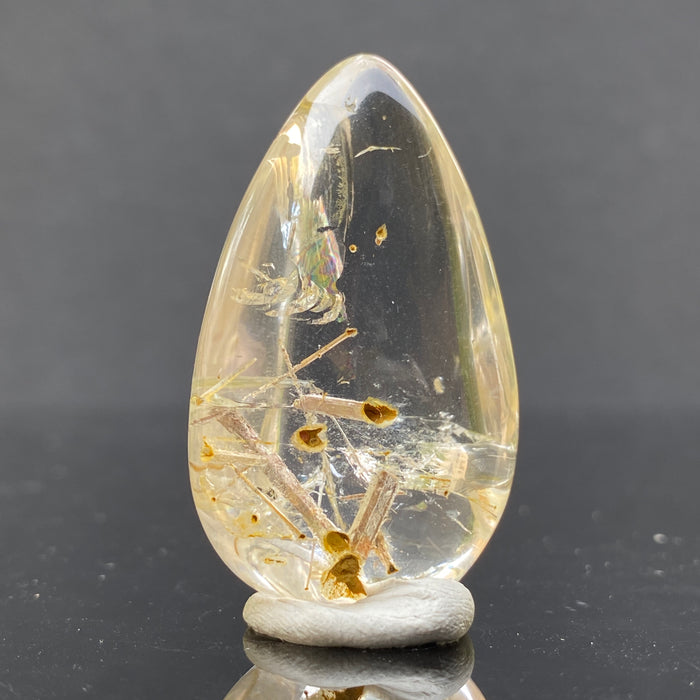20.9g 4.2x2.5x1.6cm Clear Rutilated Quartz from China