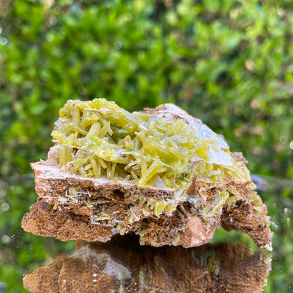 240g 7x6x4cm Green pyromorphite from Daoping Mine,China