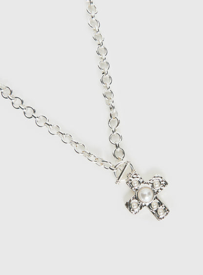 Putney Chunky Necklace Silver