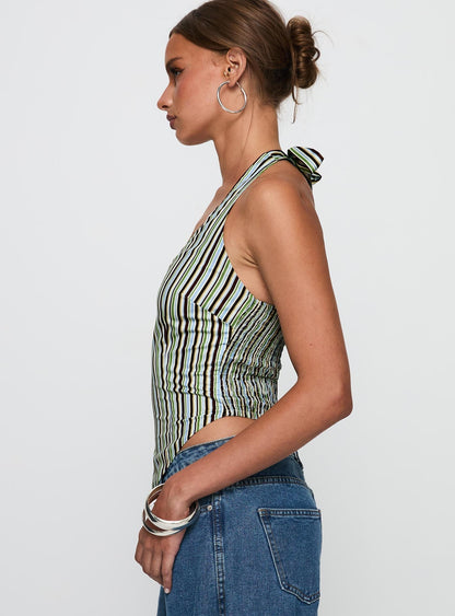 High Gear Halter Top Multi