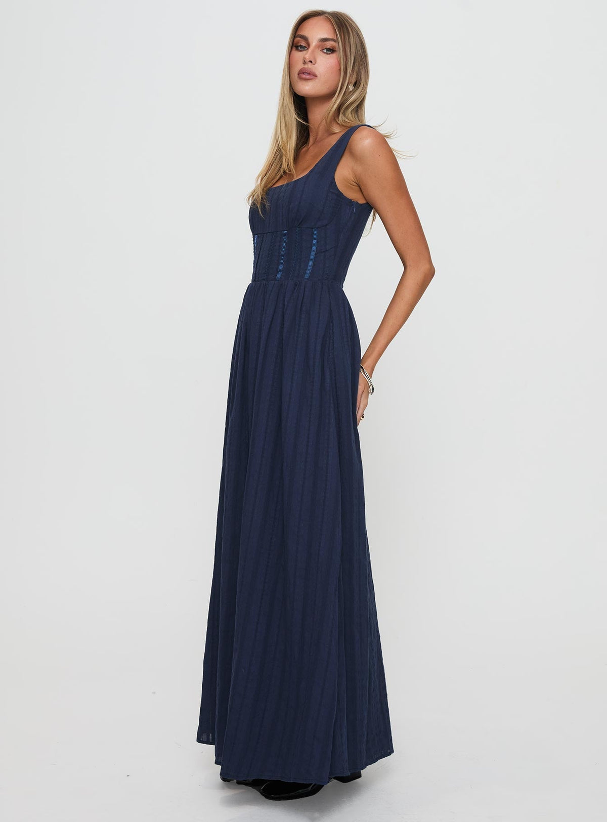 Lorinda Maxi Dress Navy