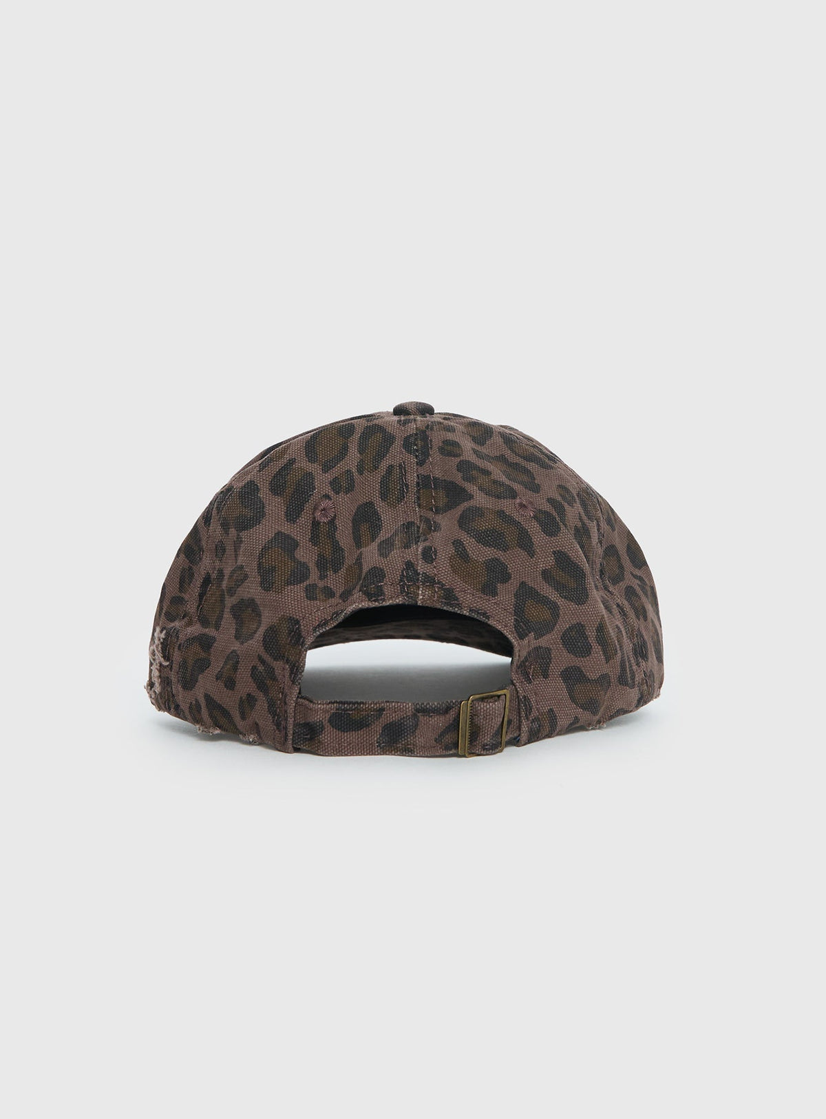 Refinery Distressed Cap Leopard / Pink