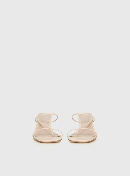 The Becka Heels Beige