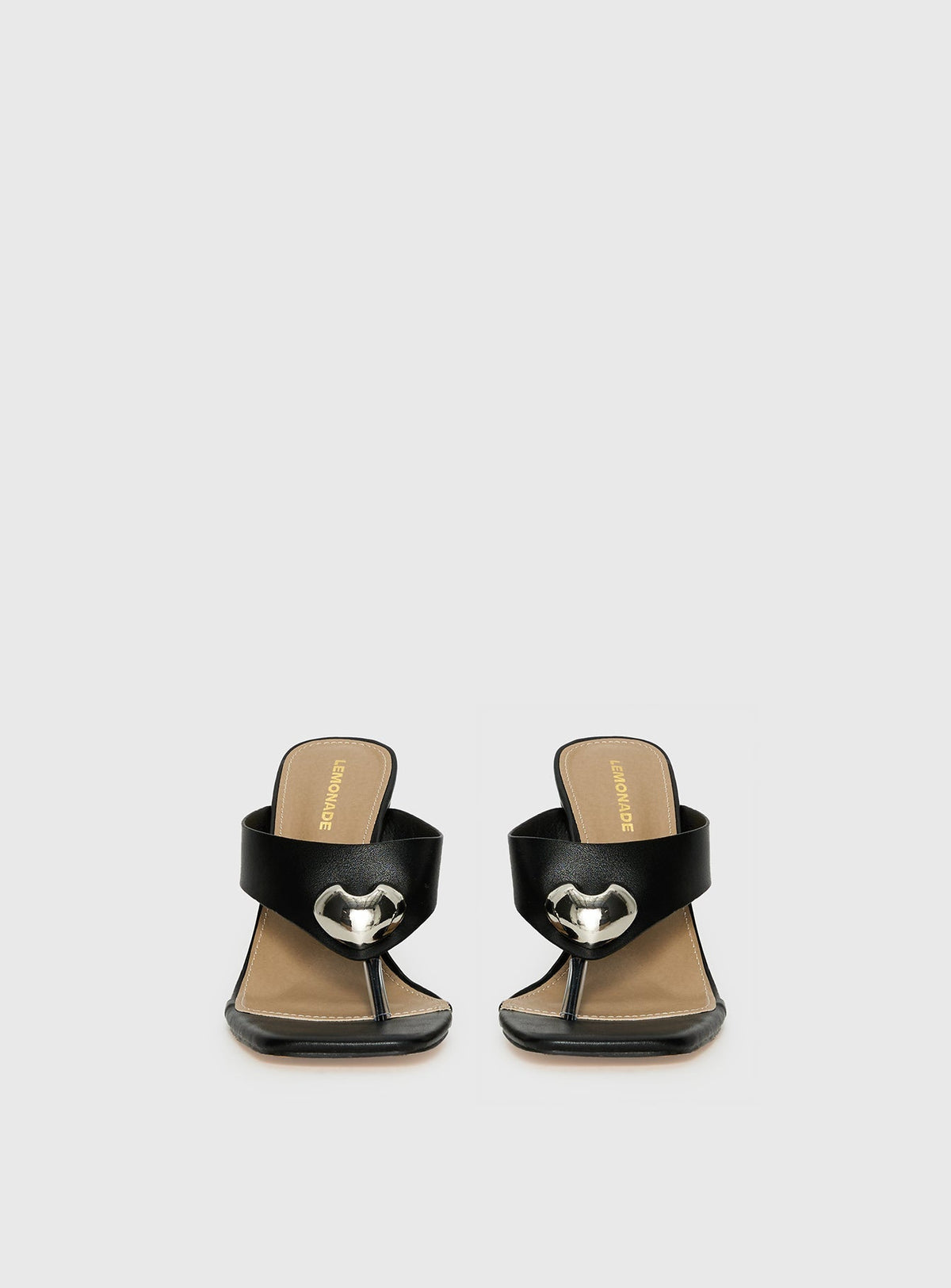 Gifted Thong Heels Black