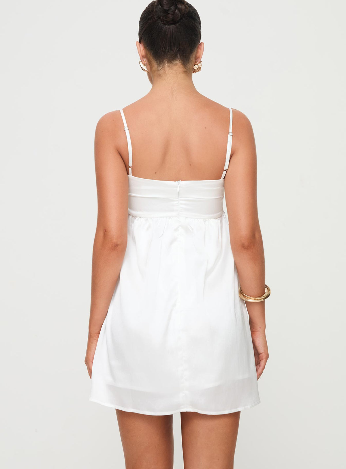 Ortega Mini Dress White