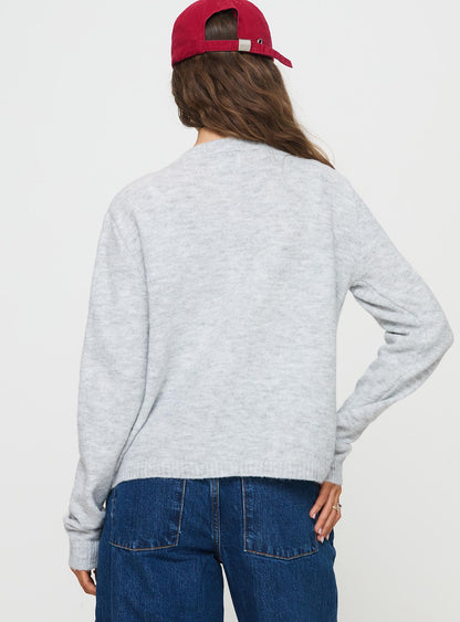 Denmark Cardigan Grey