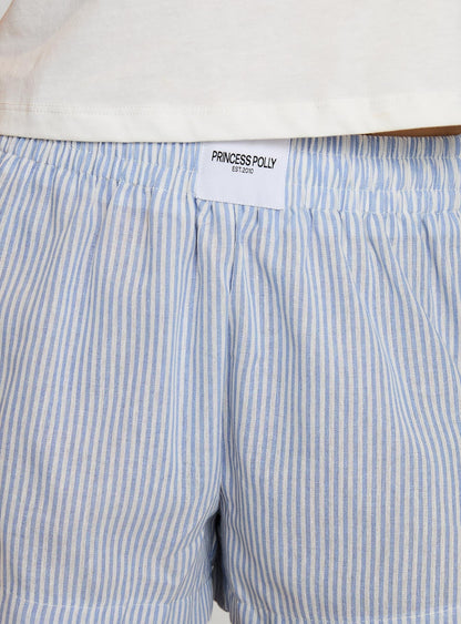 Sincar Boxer Shorts Blue / White Stripe