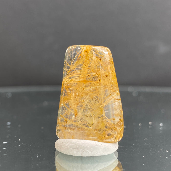 5.6g 2.4x1.7x1cm Clear Rutilated Quartz from China